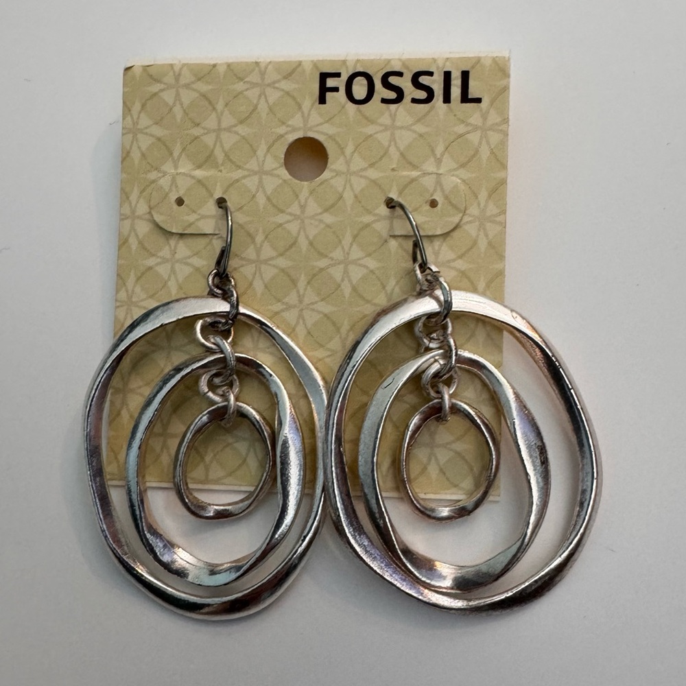 Fossil earrings